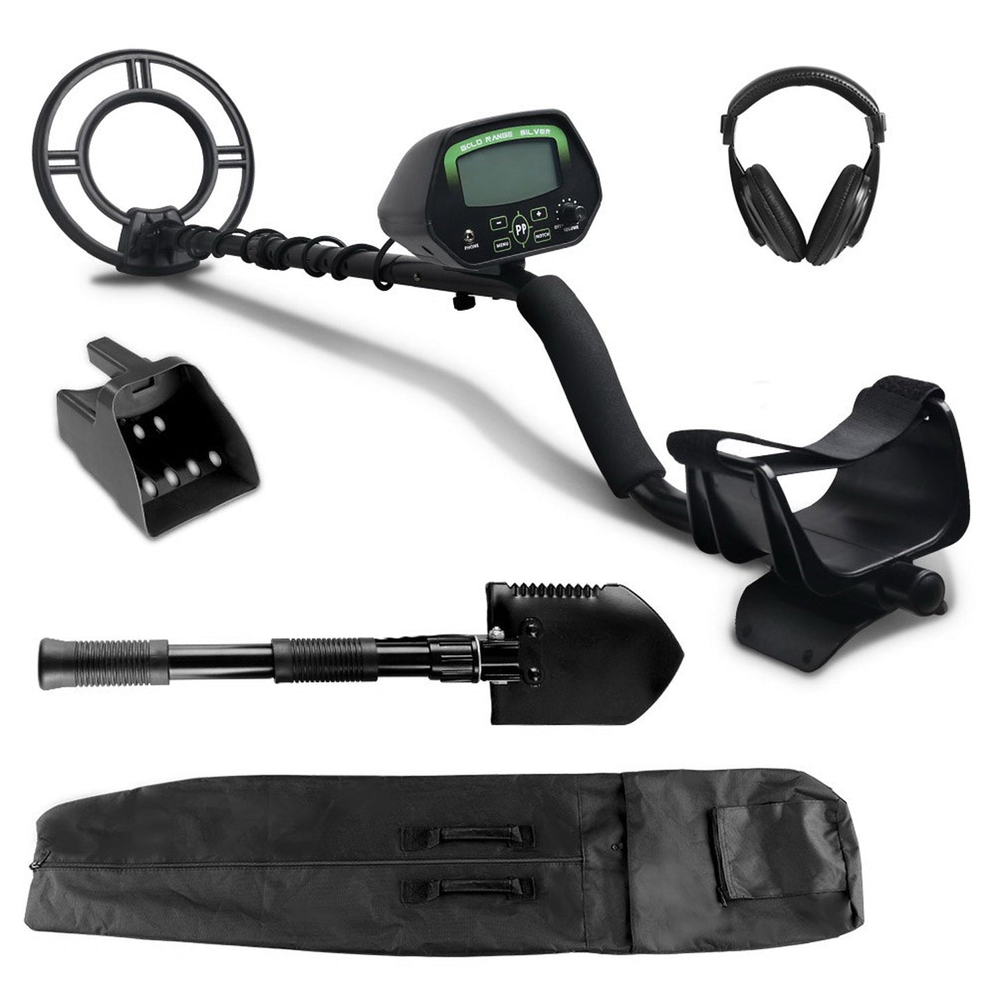 LCD Metal Detector - Black
