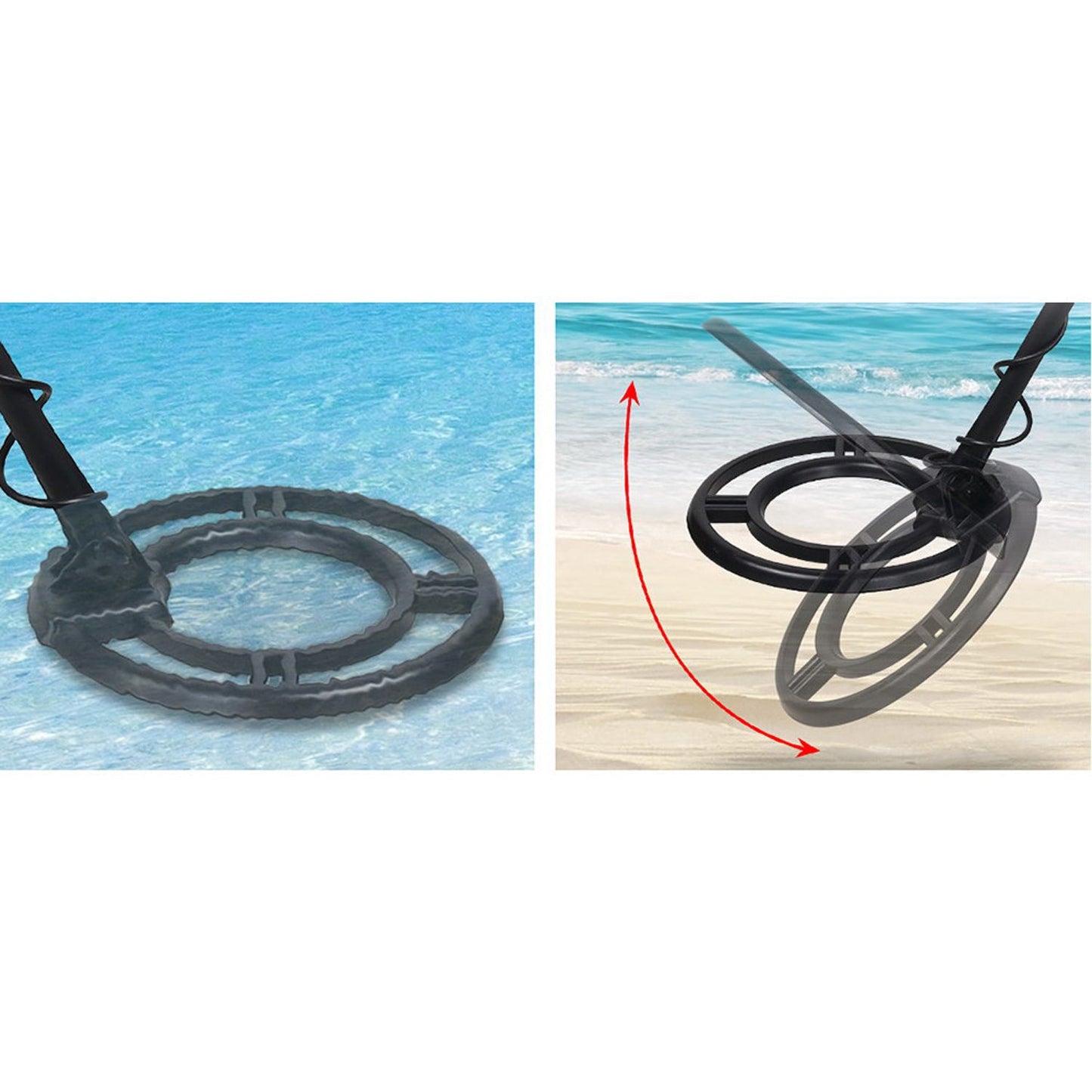 LCD Metal Detector - Black