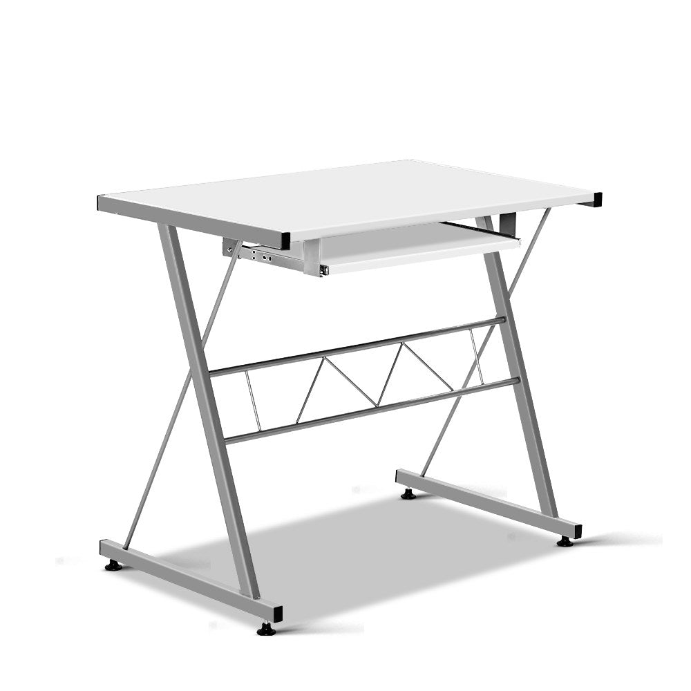 Corner Gaming Computer Desk - White