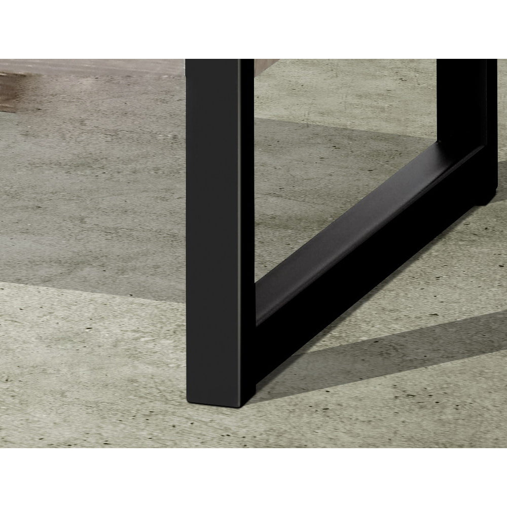 Wooden and Metal Framed Book Shelves - 3 Tier