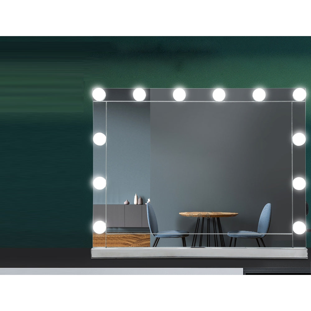 Hollywood Vanity Makeup Mirror Light with 12 LED - 58 x 46cm