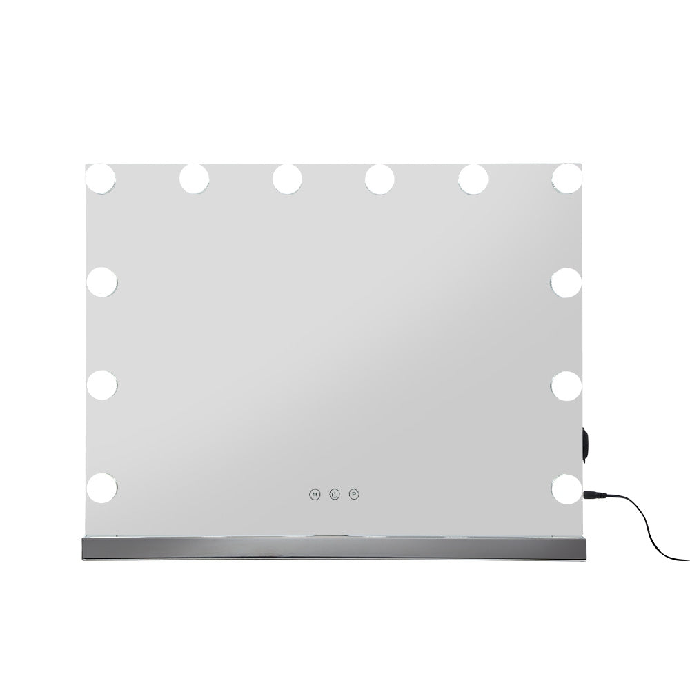 Frameless Vanity Makeup Mirror 58cm x 46cm - 15LED