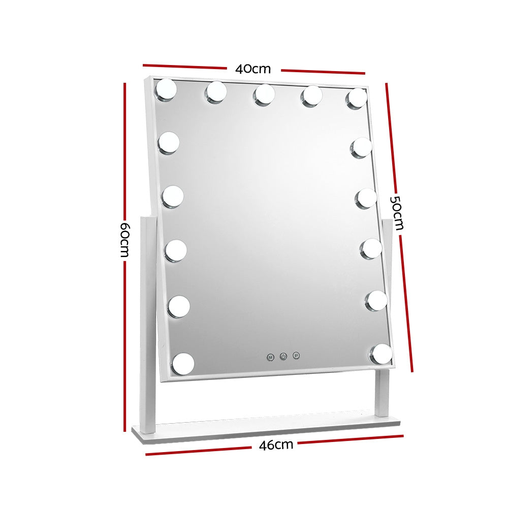 Hollywood Vanity Makeup Mirror Light - 15 Dimmable LED