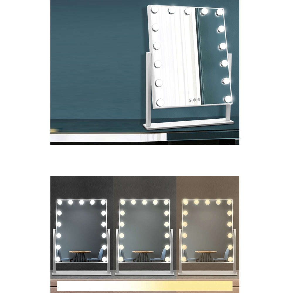 Hollywood Vanity Makeup Mirror Light - 15 Dimmable LED