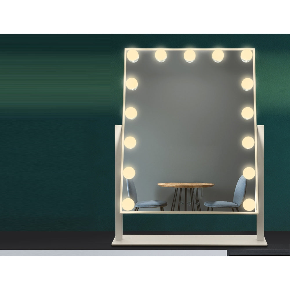 Hollywood Vanity Makeup Mirror Light - 15 Dimmable LED
