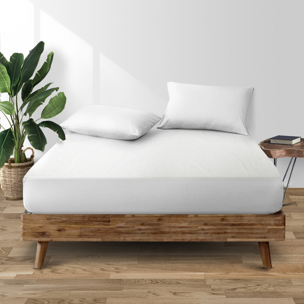 Waterproof Bamboo Mattress Protector - King
