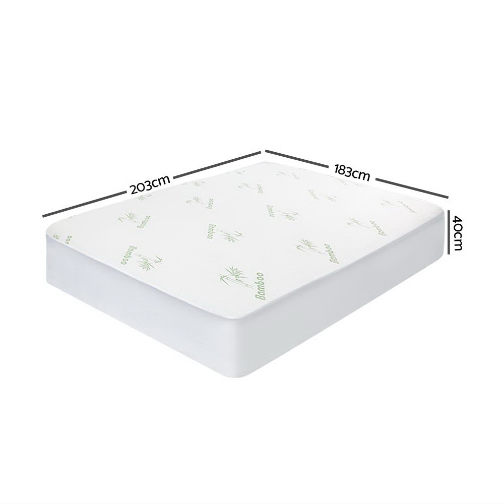 Bamboo Mattress Bedding Cover Protector - King