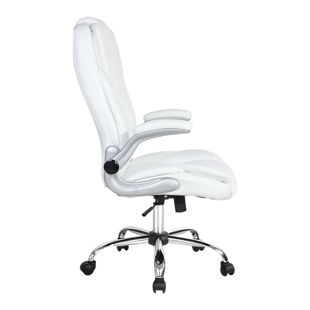 Leather Office Chair - White