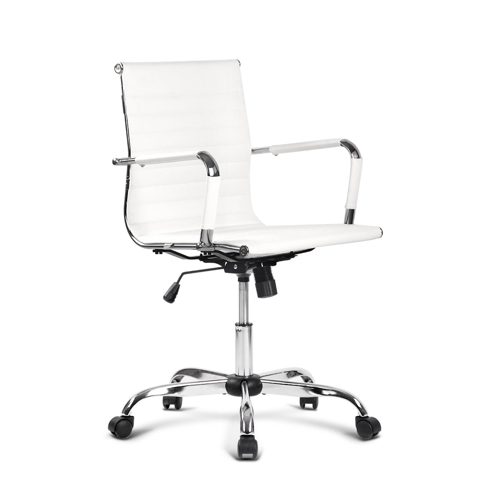 Gaming and Office Computer Desk Chair - White