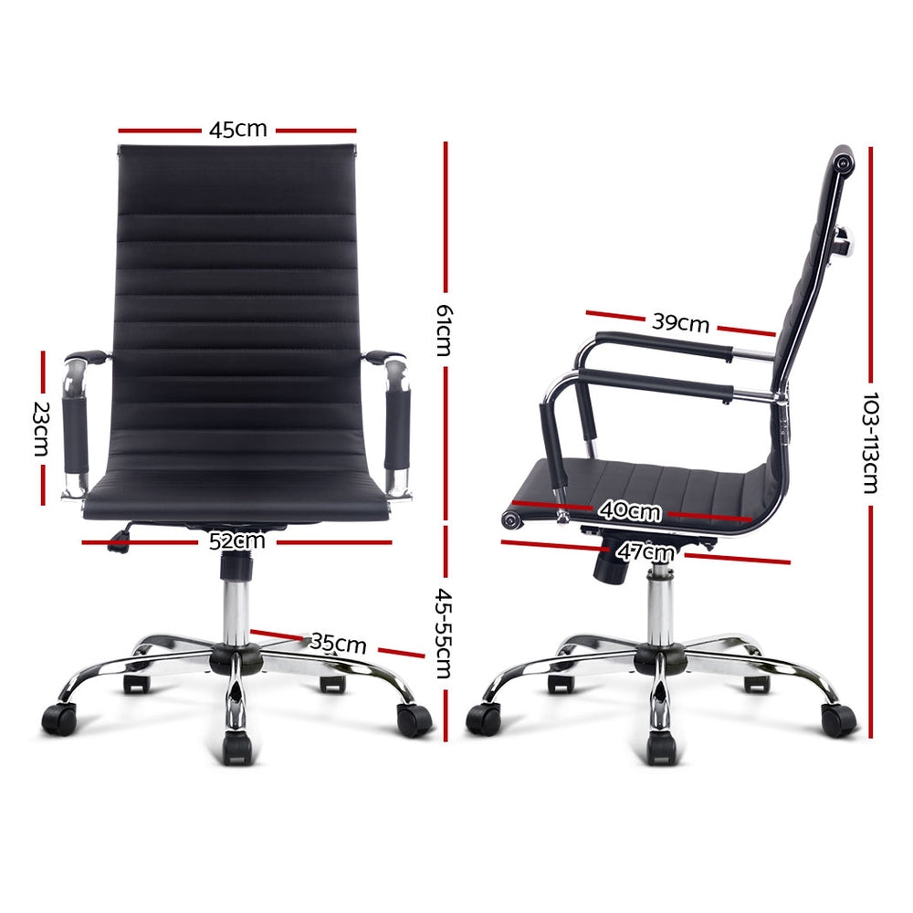 Gaming and Office Computer Desk Chair - Black