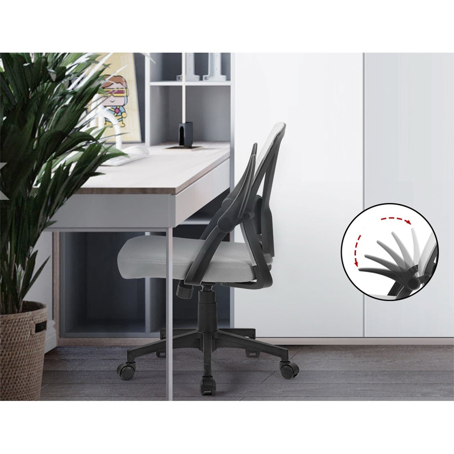 Office Chair Gaming Executive Computer Chair - Grey