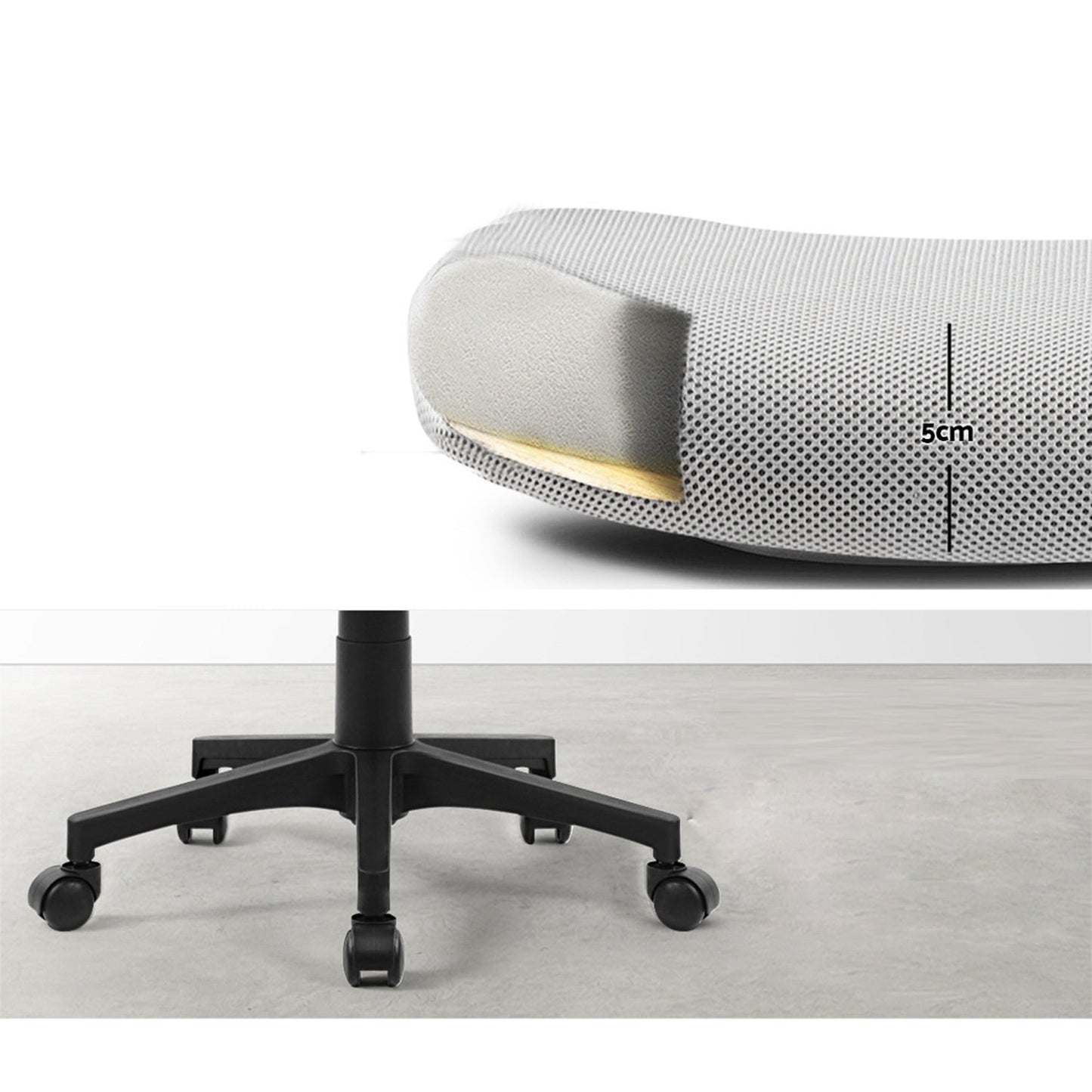 Office Chair Gaming Executive Computer Chair - Grey