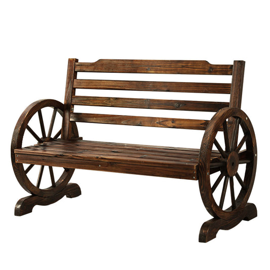 Wooden Outdoor Garden Bench Seat Furniture Patio Chair