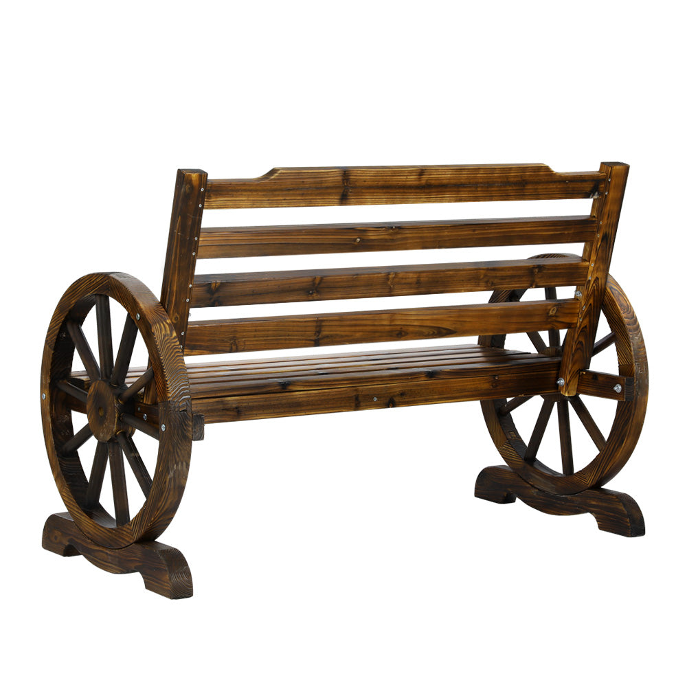 Wooden Outdoor Garden Bench Seat Furniture Patio Chair
