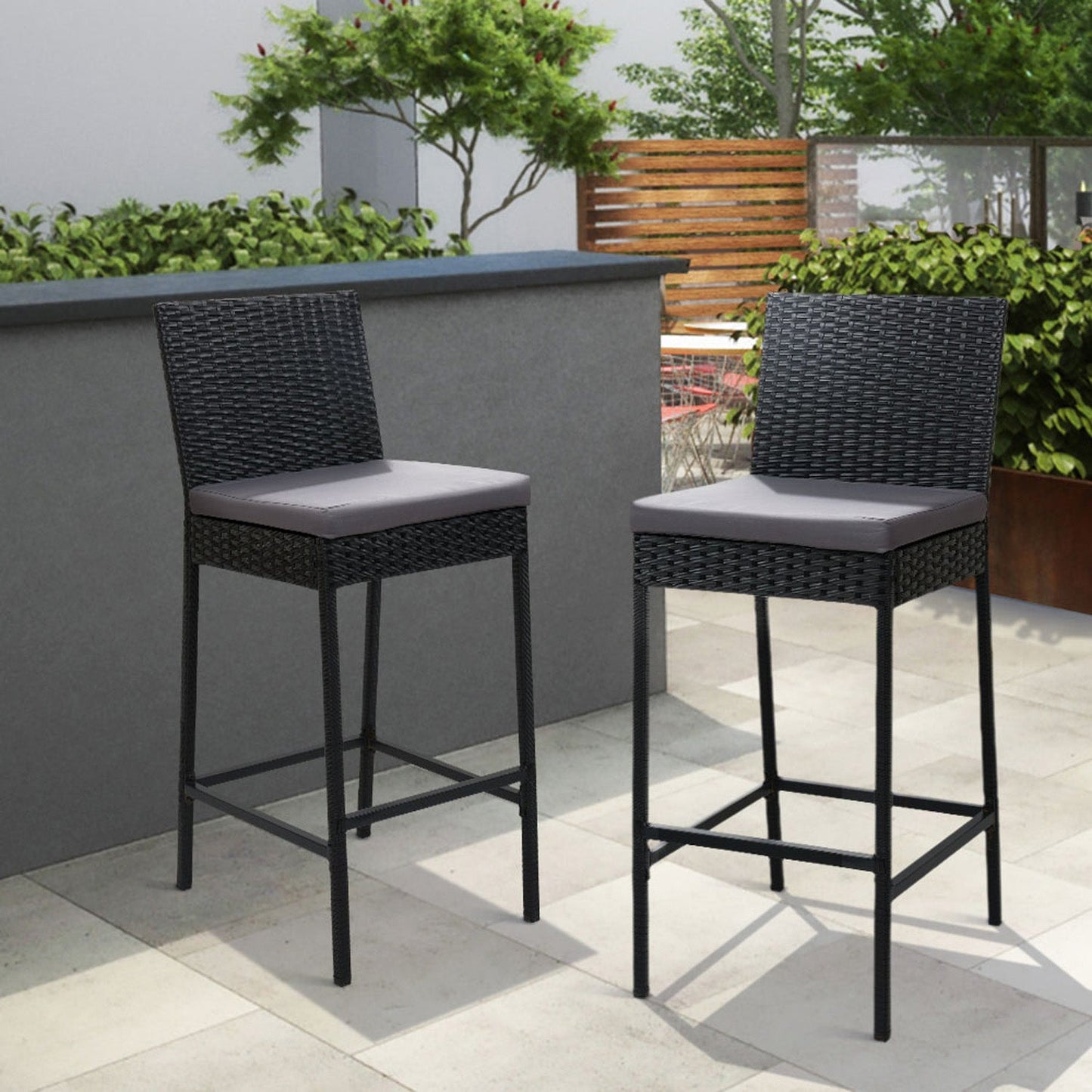 Outdoor Bar Stool - Set of 2