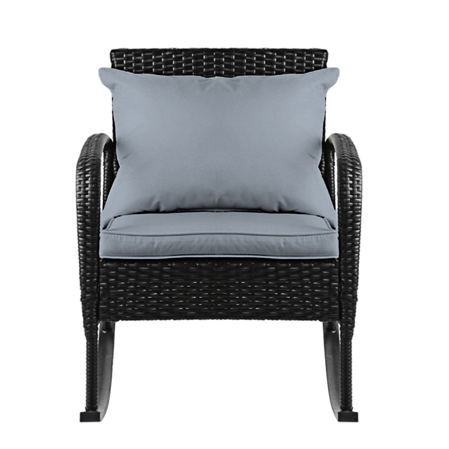 Garden Rocking Chair - Black