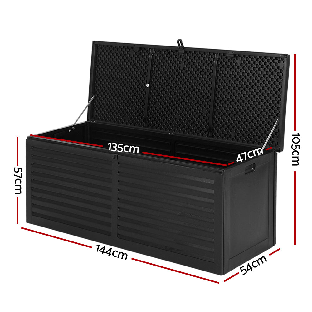 Lockable Outdoor Storage Container Box - 390L