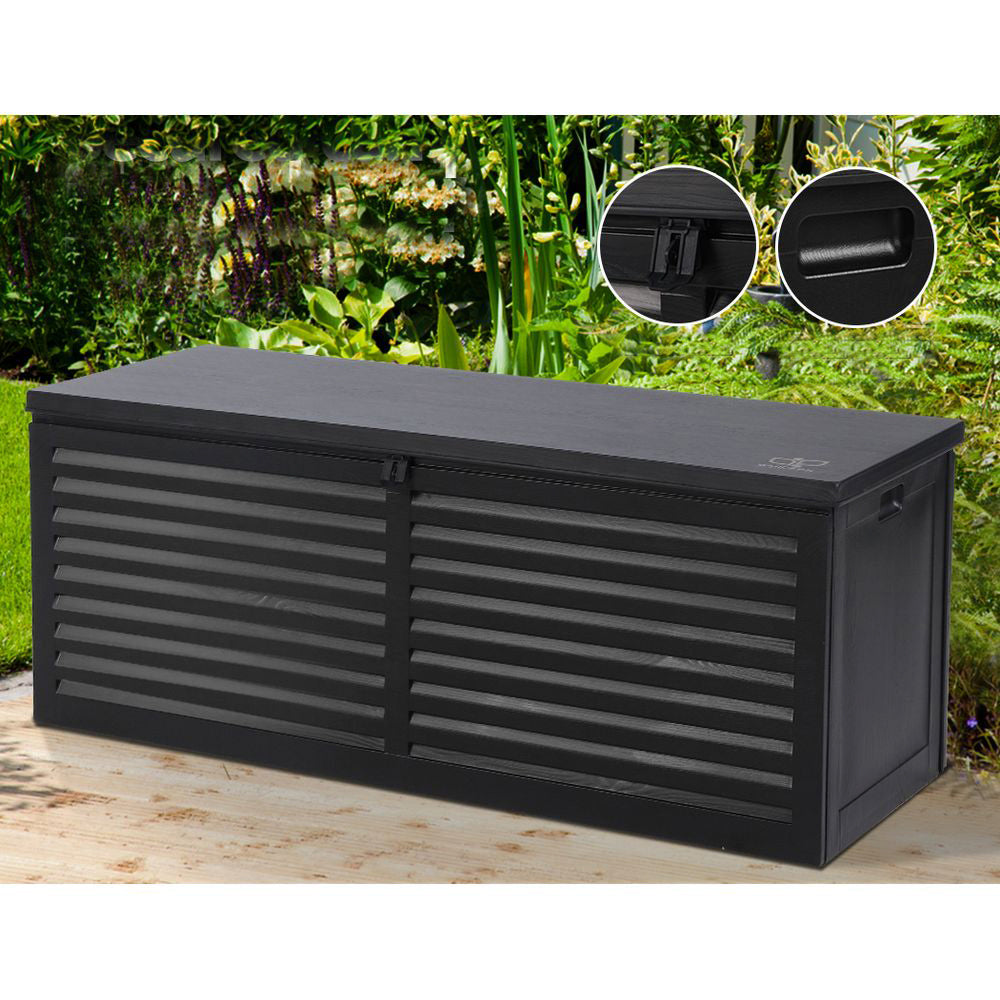Lockable Outdoor Storage Container Box - 390L