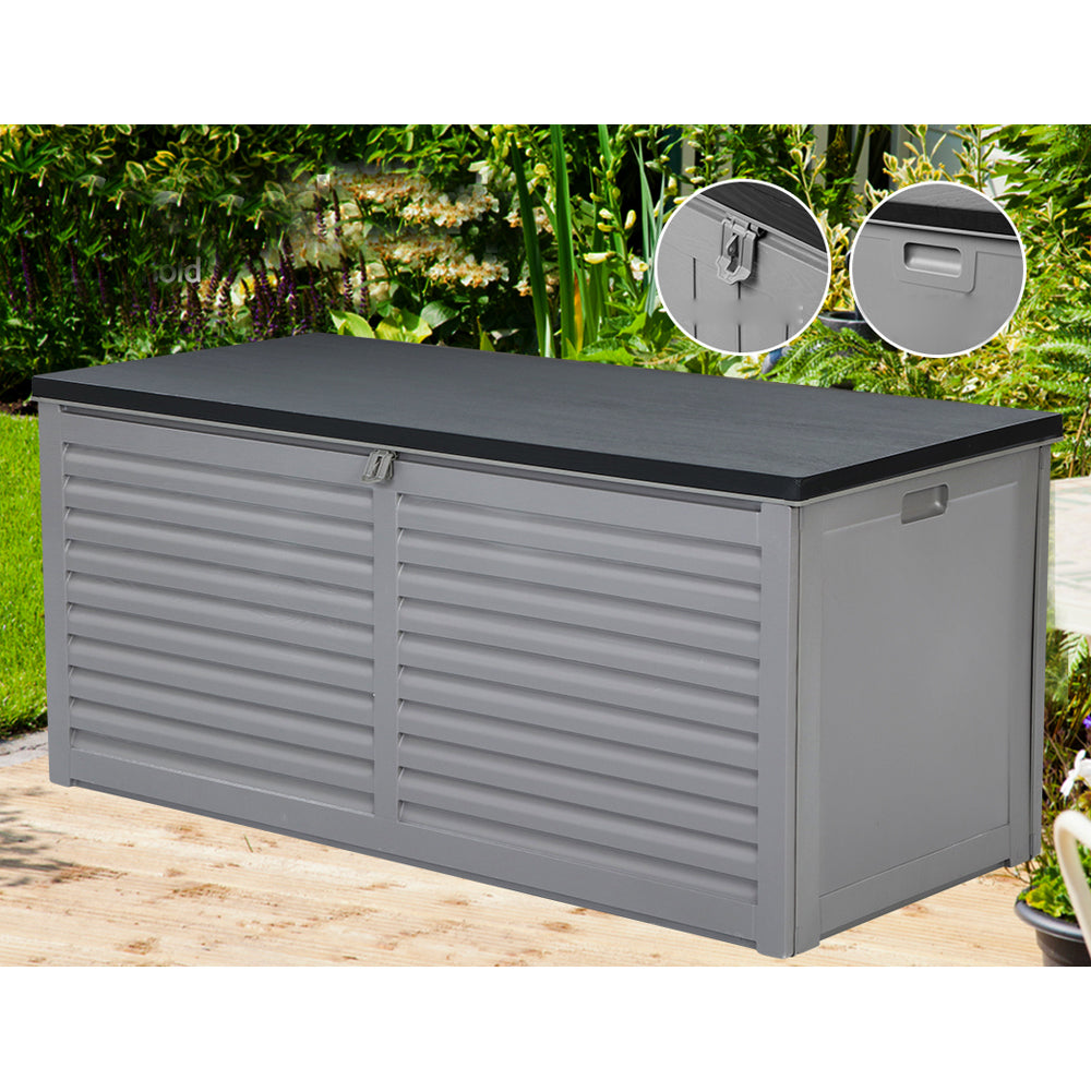 Indoor Outdoor Storage Container Box Seat - 490L