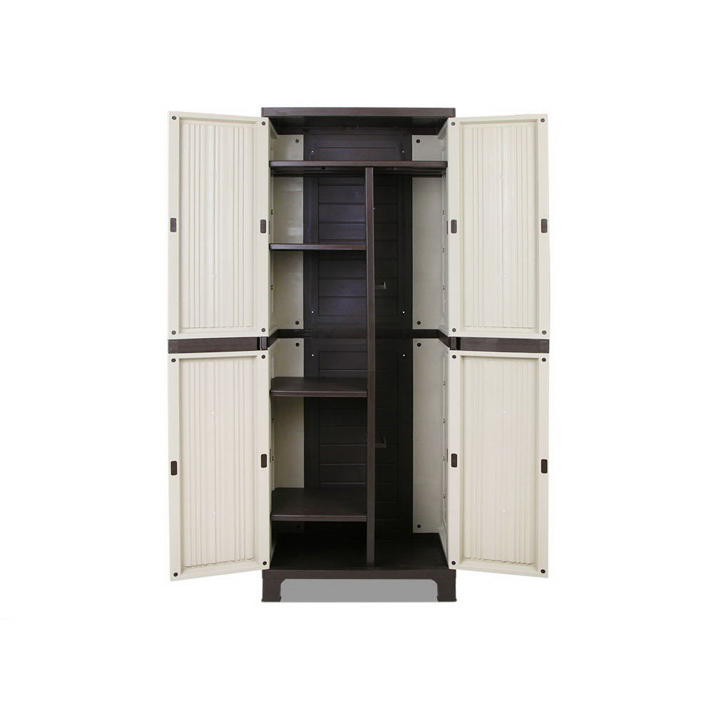 Lockable Outdoor Storage Container Box - 173cm