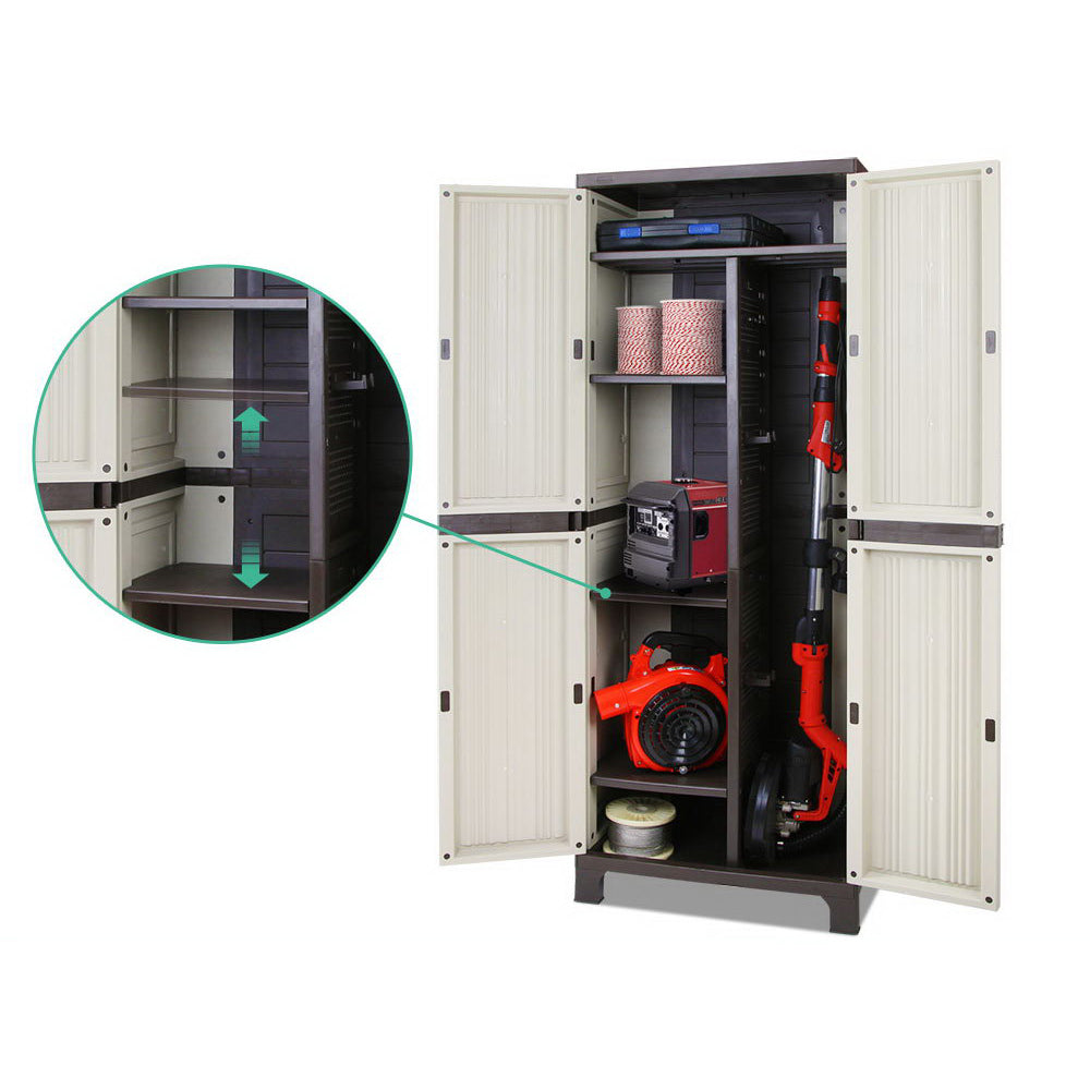 Lockable Outdoor Storage Container Box - 173cm