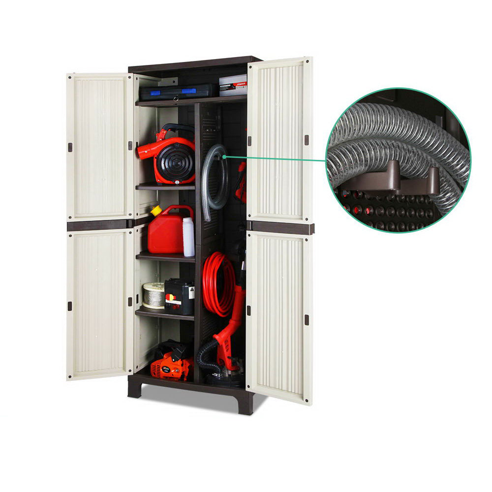 Lockable Outdoor Storage Container Box - 173cm