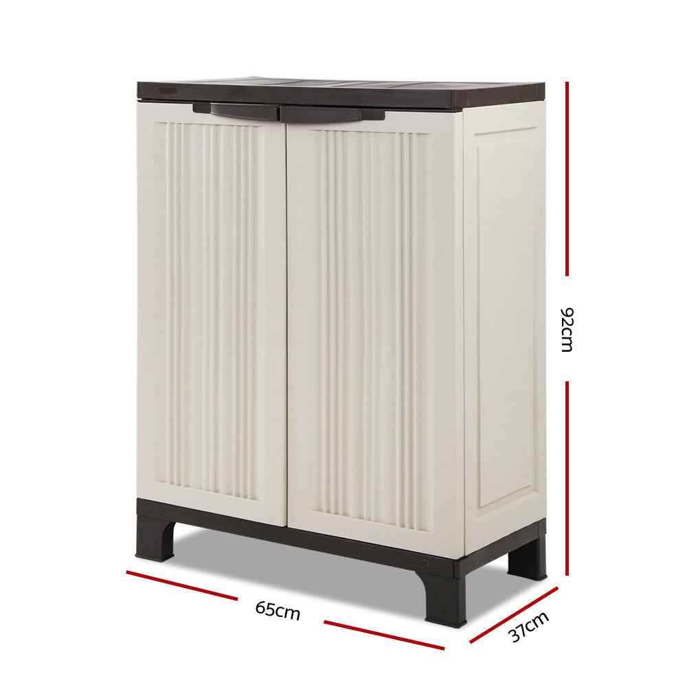 Lockable Outdoor Storage Container Box - 92cm