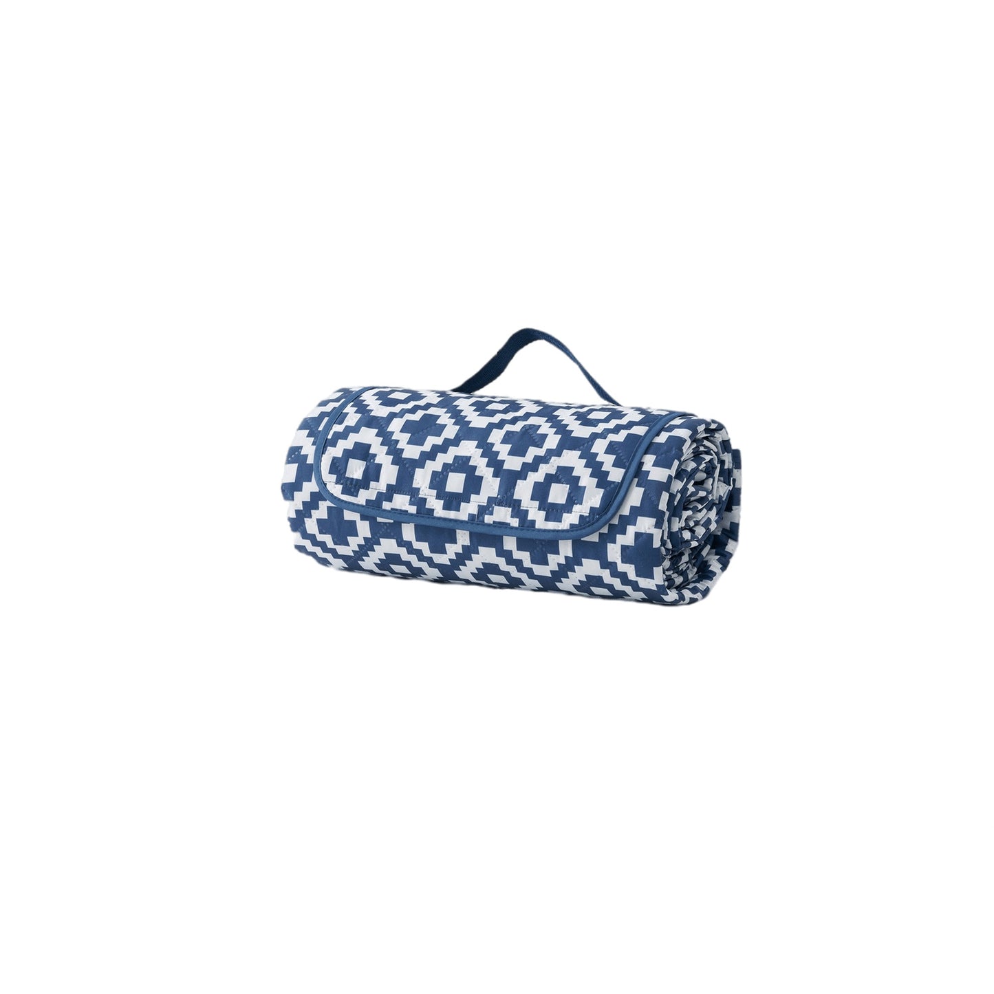 Blue Pixel Large Waterproof Picnic Mat Outdoor Camping Beach Fleece Rug
