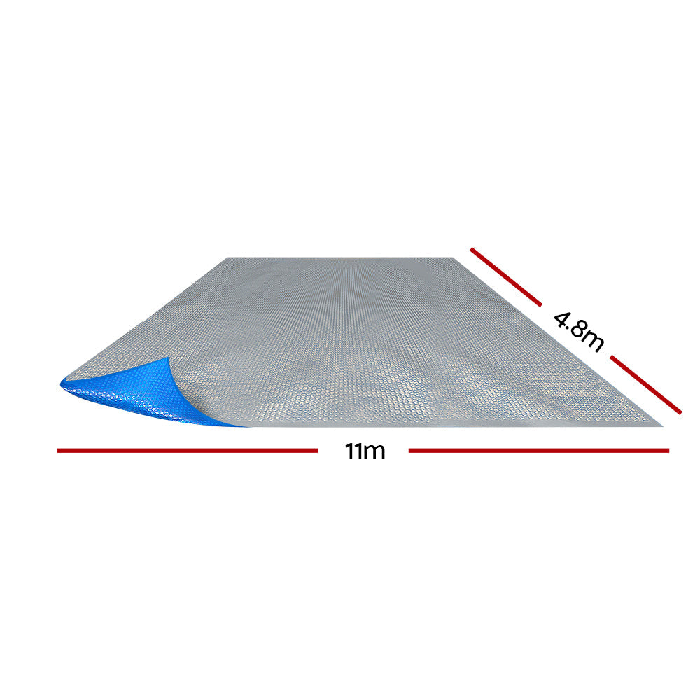 11M X 4.8M Solar Swimming Pool Cover - Blue