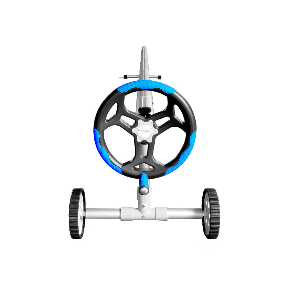Swimming Pool Solar Cover Pools Roller Wheel 500 Micron Blanket 9.5X5M