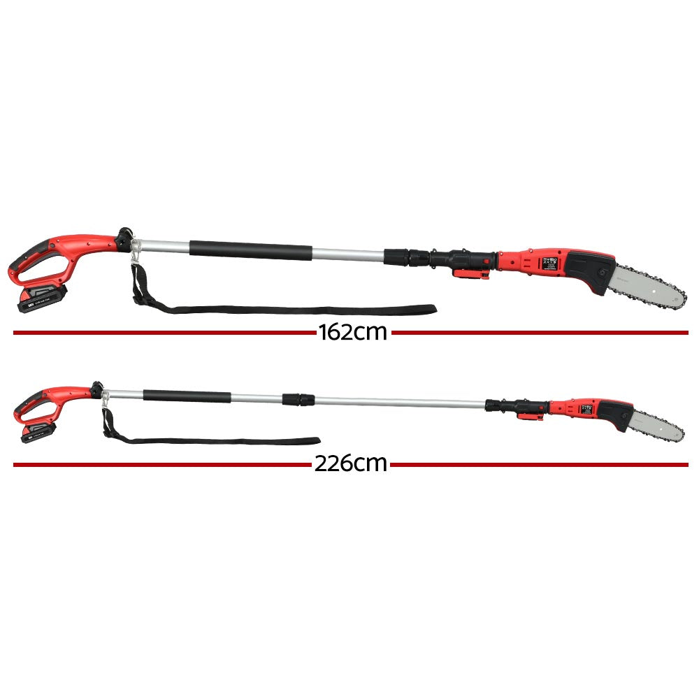 Cordless Pole Chainsaw Electric Lithium Battery Pruner Tool - 20V