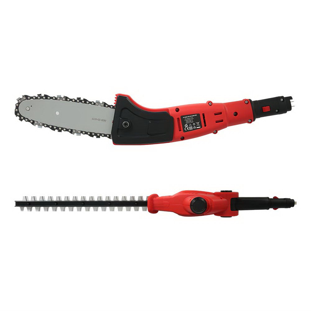 Cordless Chainsaw Hedge Trimmer Saw Electric Lithium Battery - 20V