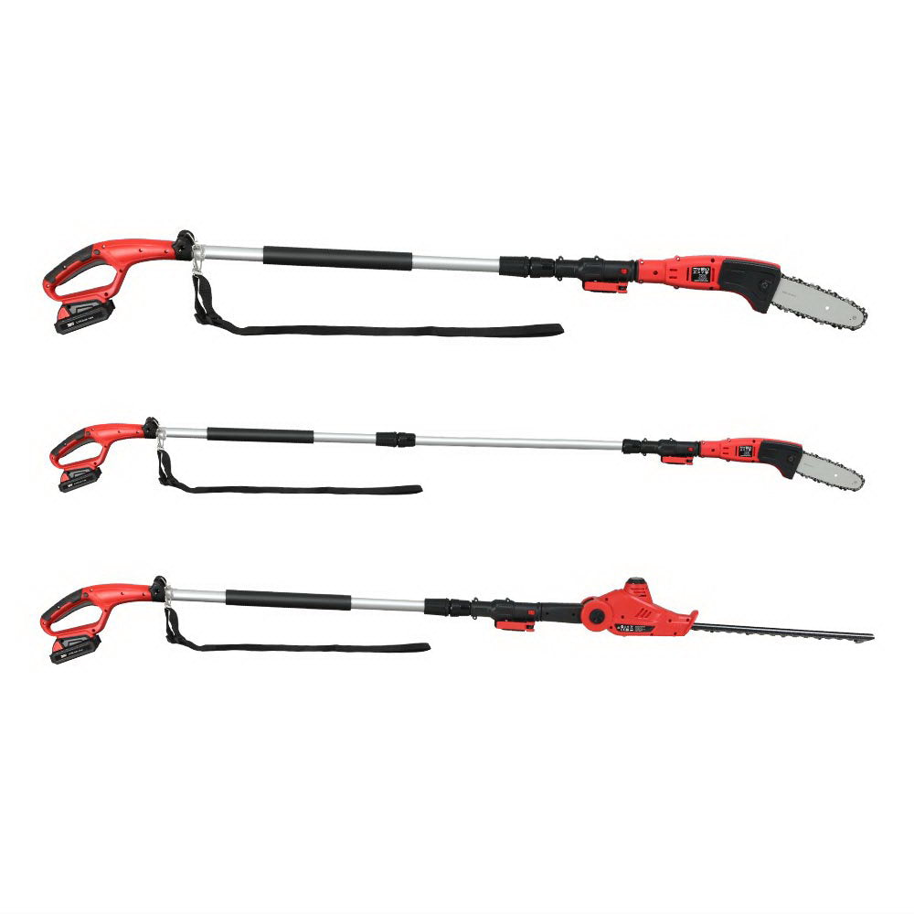Cordless Chainsaw Hedge Trimmer Saw Electric Lithium Battery - 20V