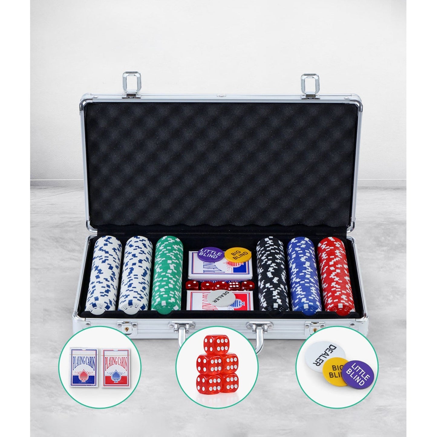 Poker Chips Set - 300pcs