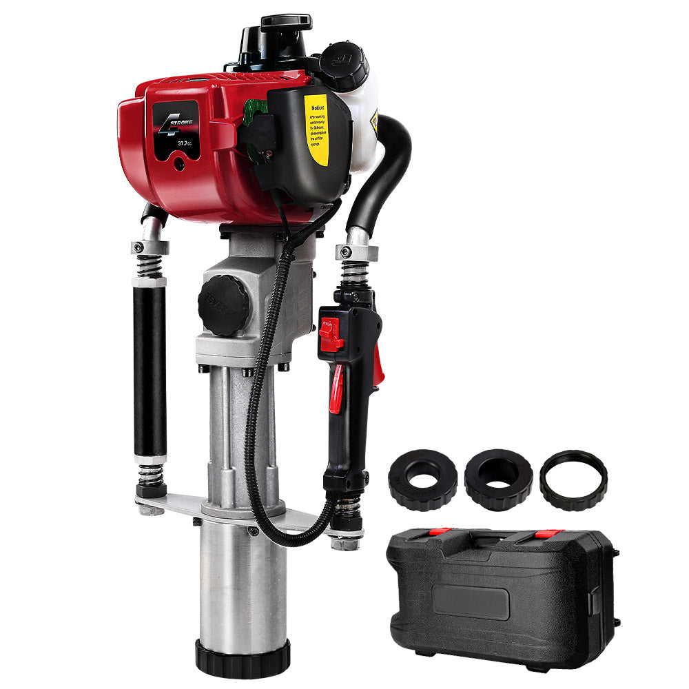 Garage Petrol Post Pile Hole Driver 4-Stroke Power - 37CC