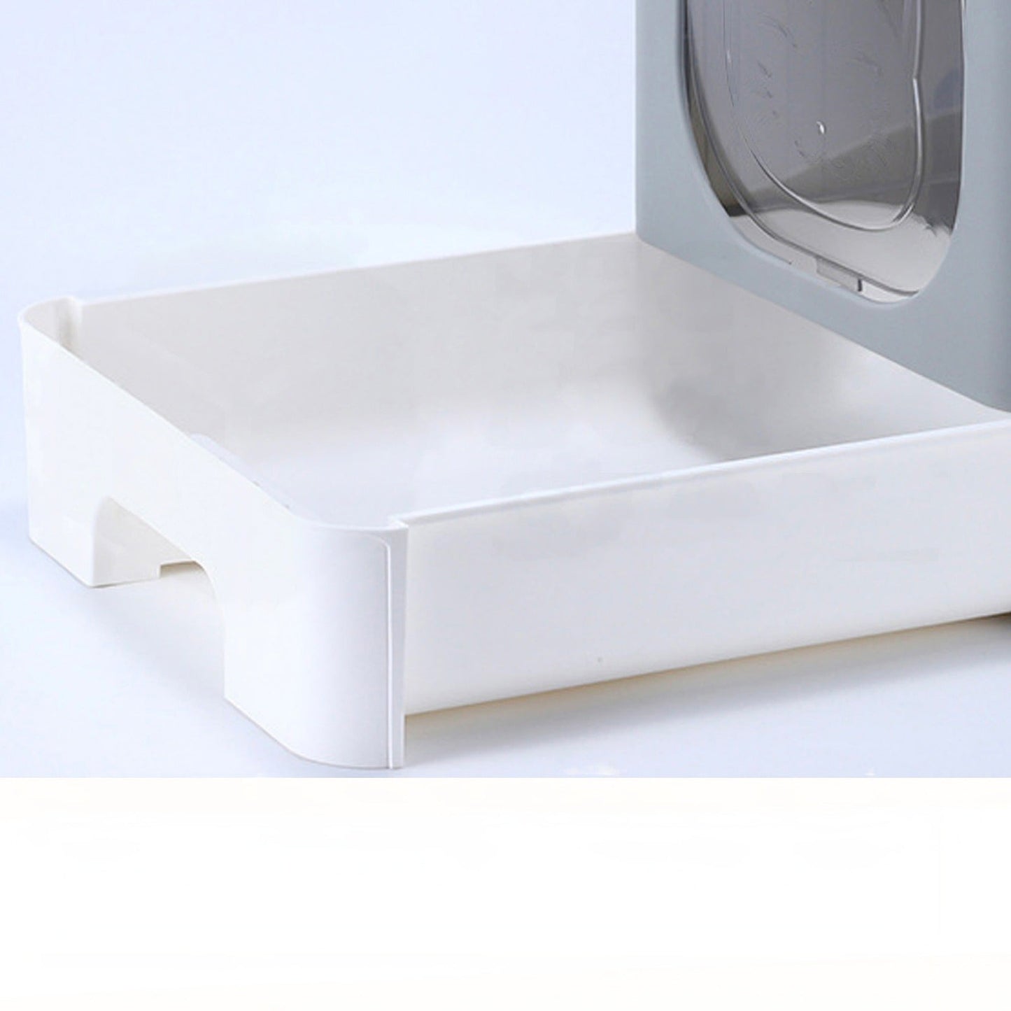 Enclosed Cat Litter Box with Scoop Large Hooded Kitty Toilet