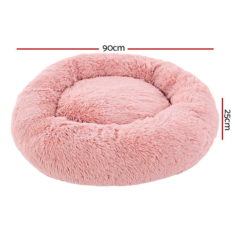 Indoor Dog Bed Pet Bed Cat Large 90cm - Pink