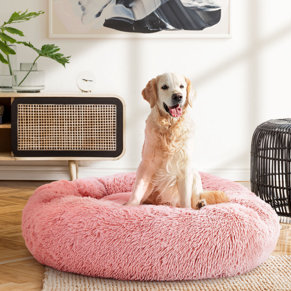 Indoor Dog Bed Pet Bed Cat Large 90cm - Pink