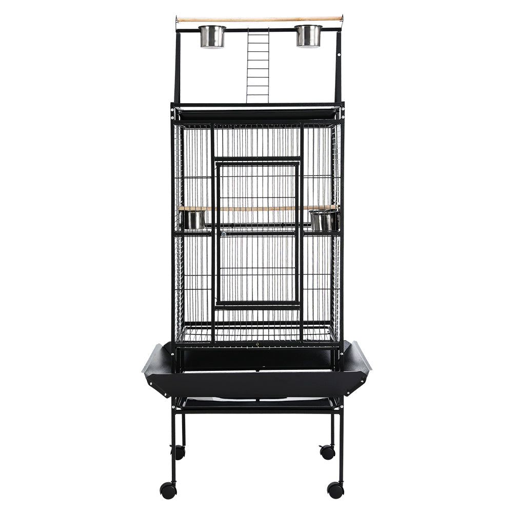 Bird Cage Pet Aviary Travel Stand Budgie Parrot Toys Large - 173cm