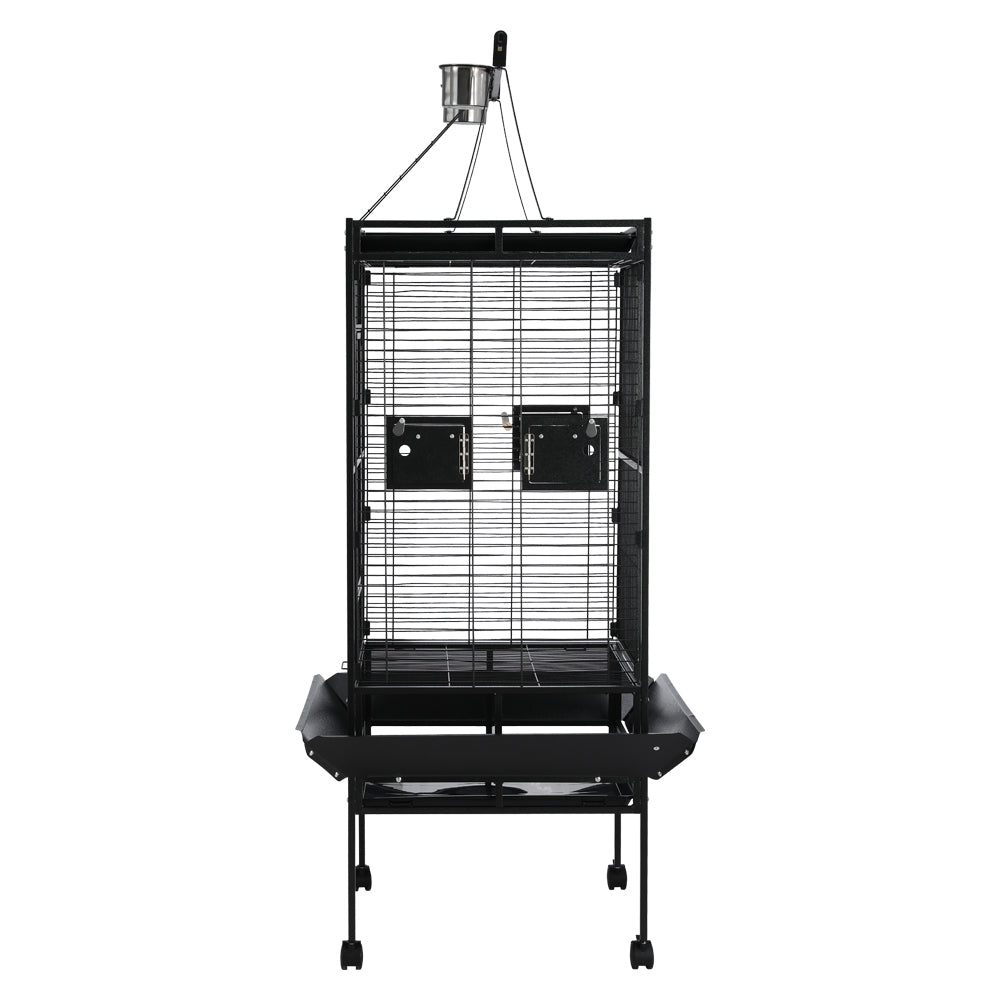 Bird Cage Pet Aviary Travel Stand Budgie Parrot Toys Large - 173cm