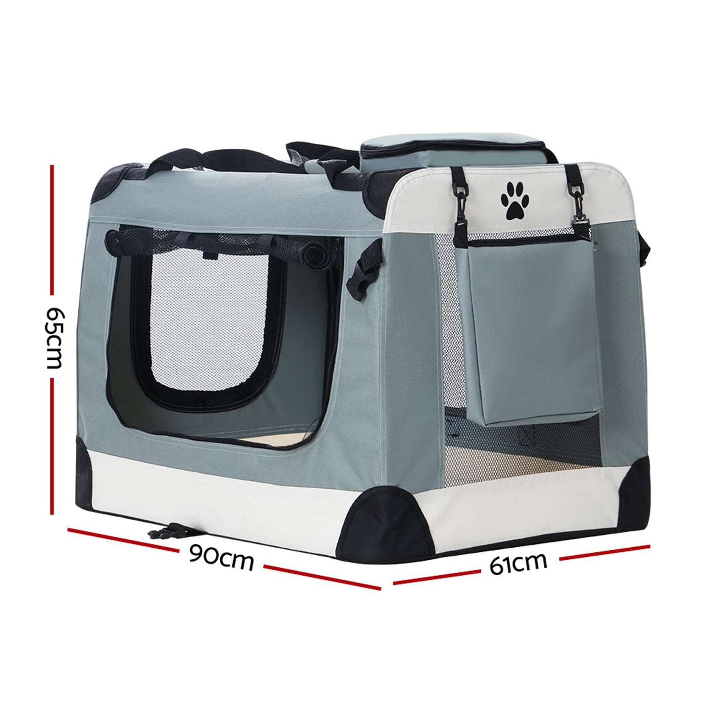 Pet Carrier Soft Crate Dog Cat Travel Portable Cage -2XL