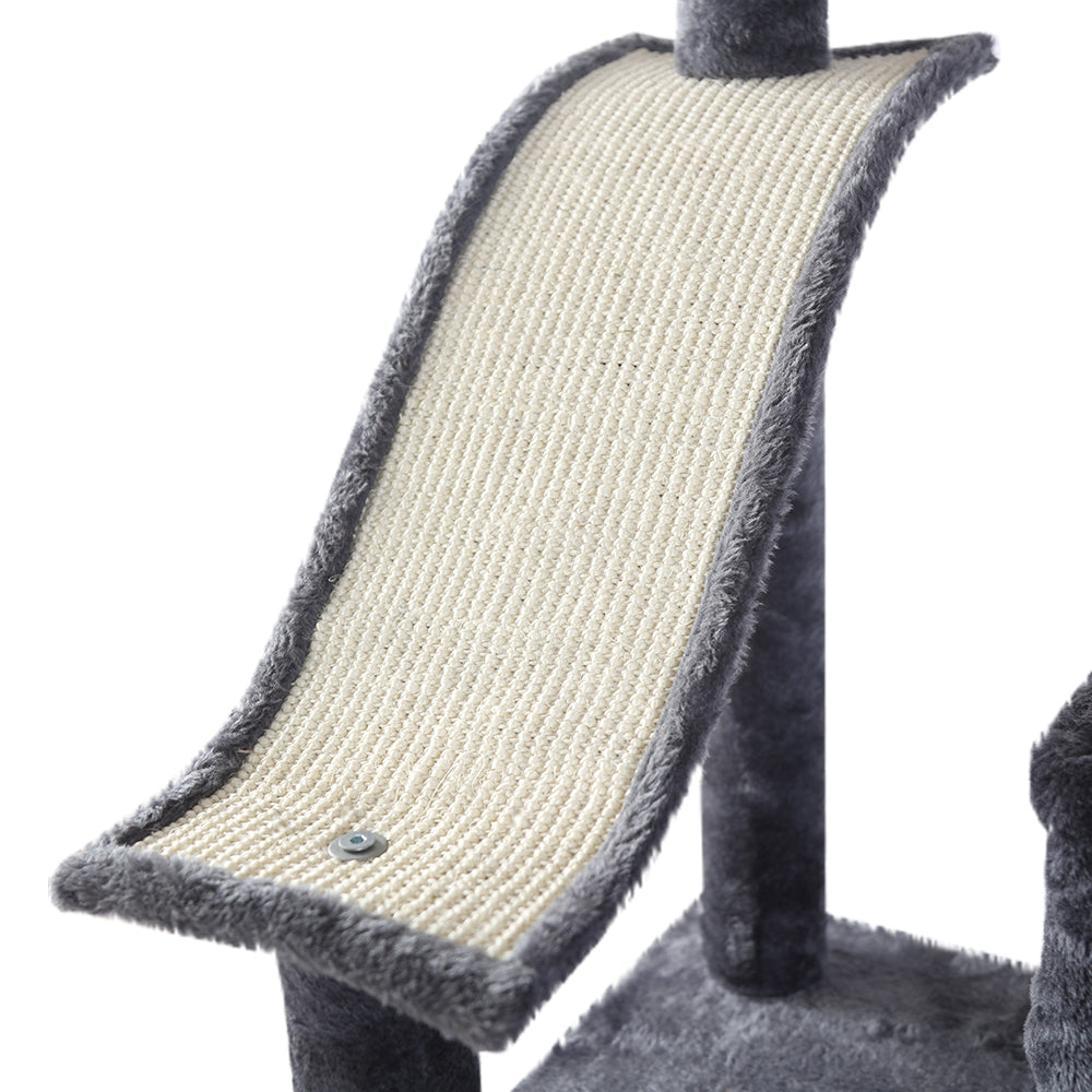 Cat Tree Scratching Post Tower House Furniture Wood - 171cm