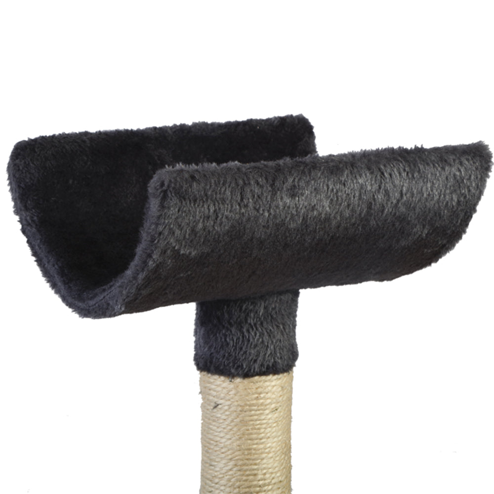Cat Tree Scratching Post Tower House Furniture Wood - 140cm