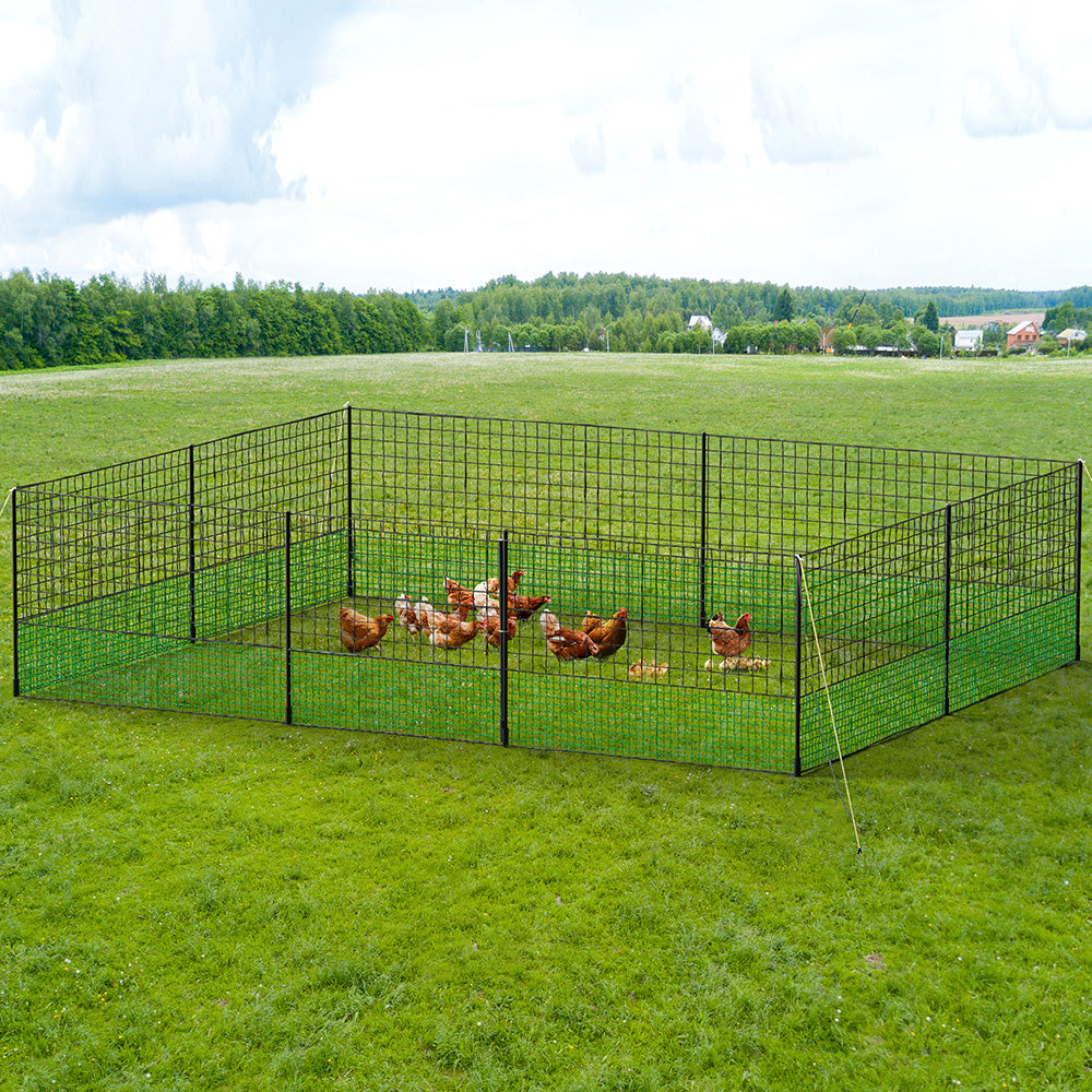 Poultry Chicken Fence Netting Electric Ducks Coop - 25mx125cm