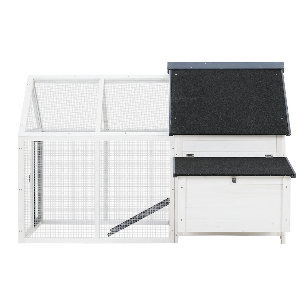 Chicken Coop Rabbit Hutch Large House Pet Hutch Wooden - XL