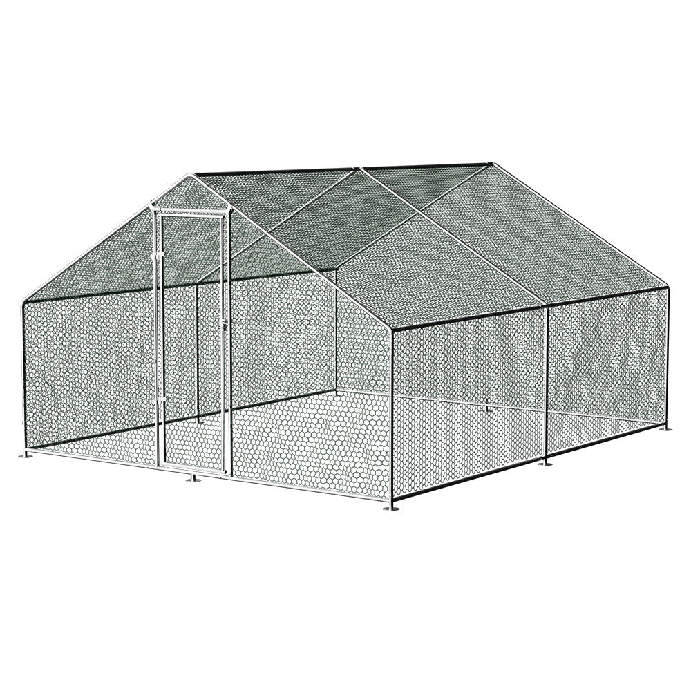Chicken Cage Hutch Large Walk In Enclosure Cover - 3mx4mx2m