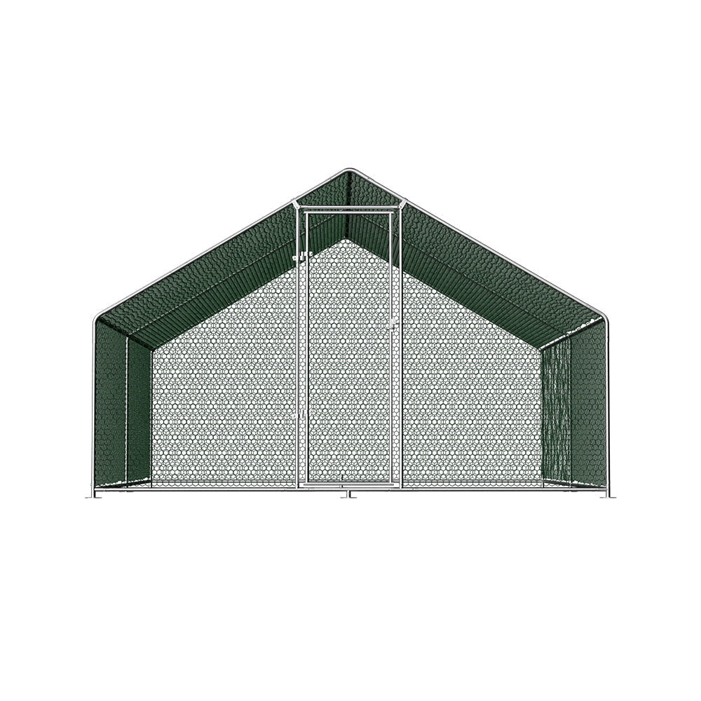 Chicken Cage Hutch Large Walk In Enclosure Cover - 3mx4mx2m