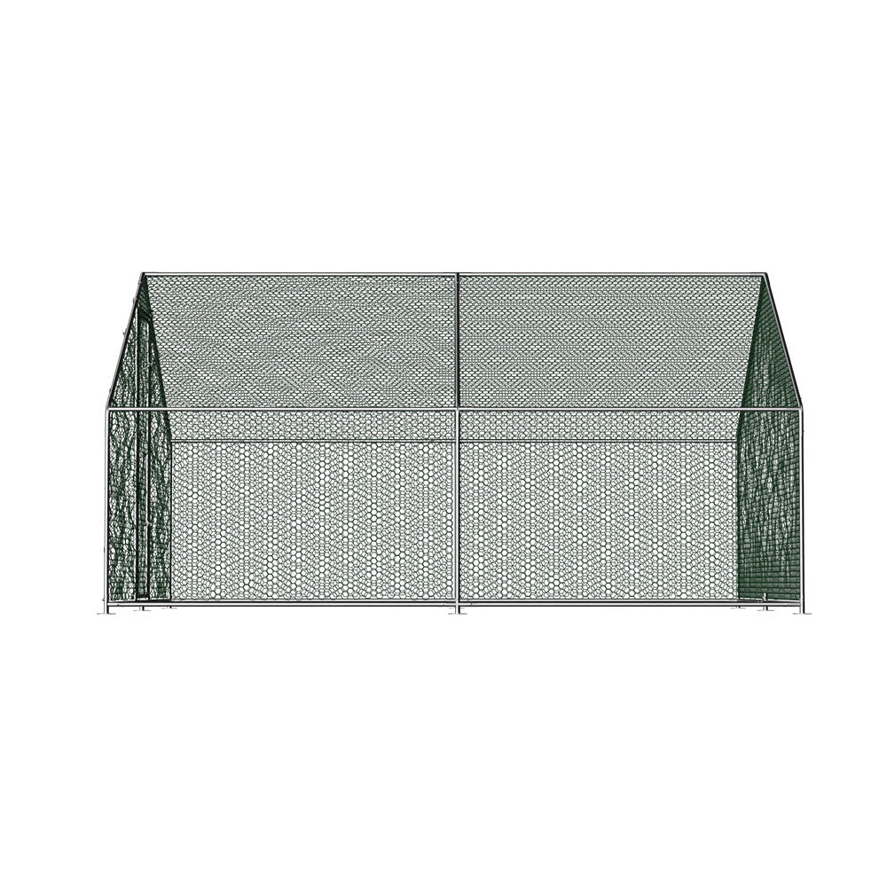 Chicken Cage Hutch Large Walk In Enclosure Cover - 3mx4mx2m