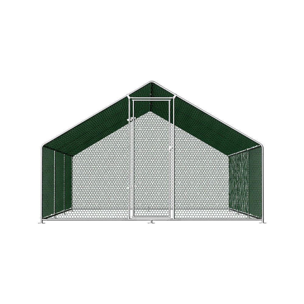 Chicken Cage Hutch Large Walk In Enclosure Cover - 3mx6m