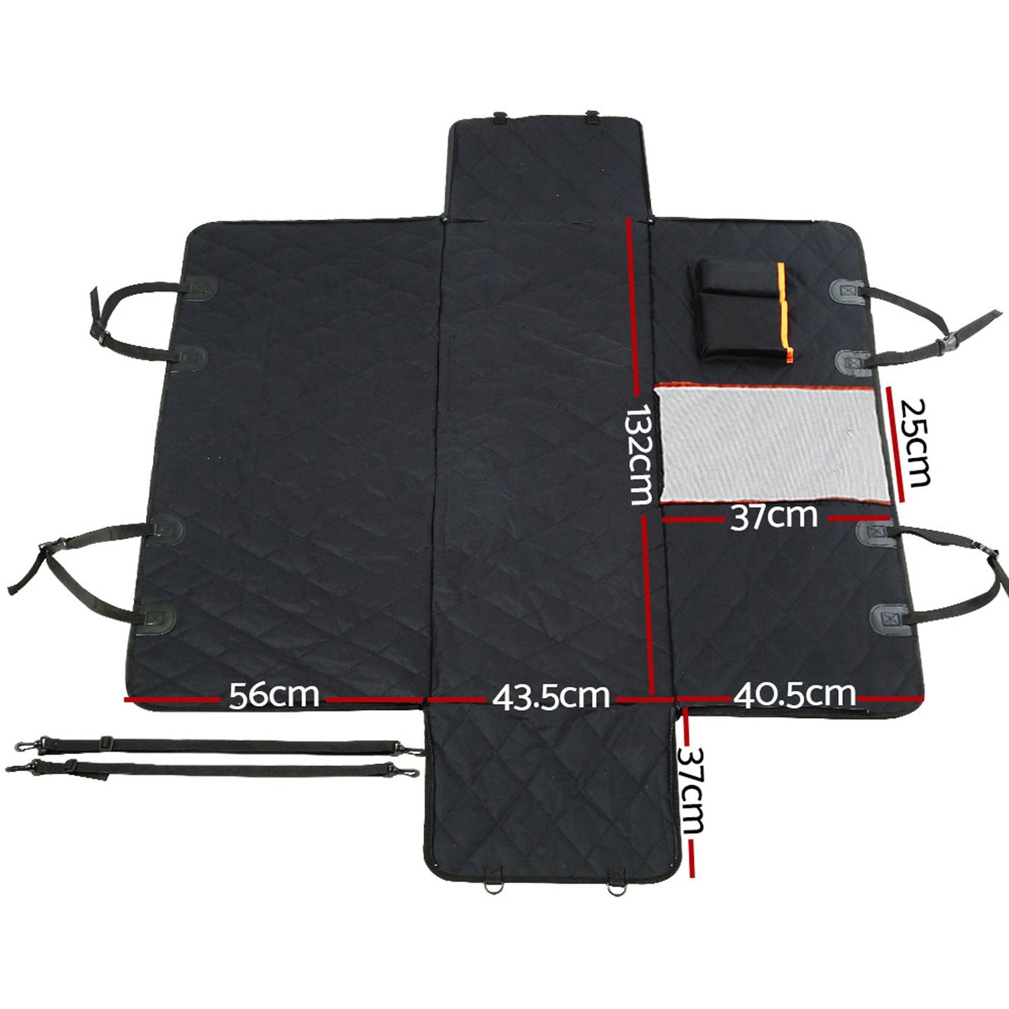 Pet Car Seat Cover Dog Protector Waterproof Belt Non Slip Mat